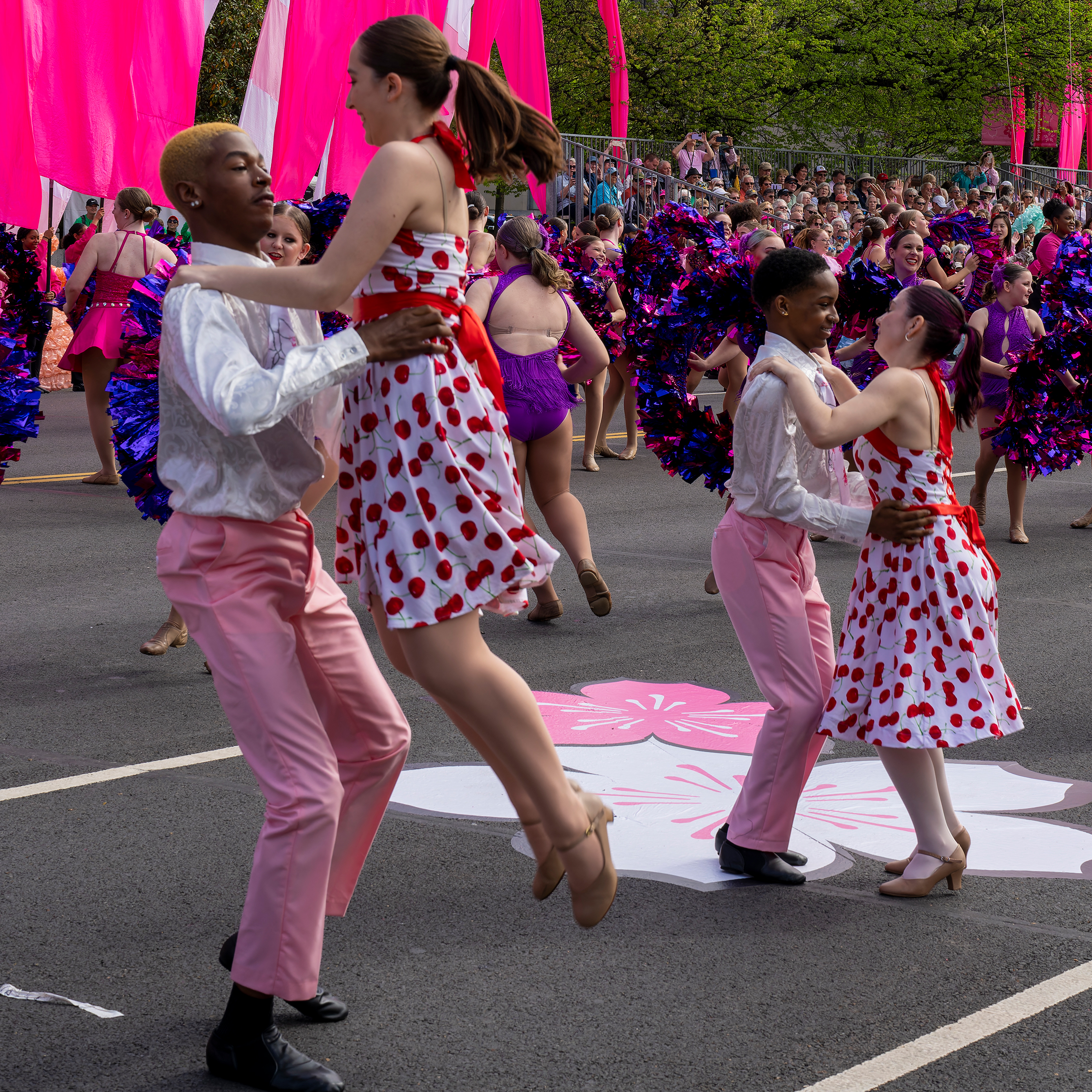 Dancing Parade Couples